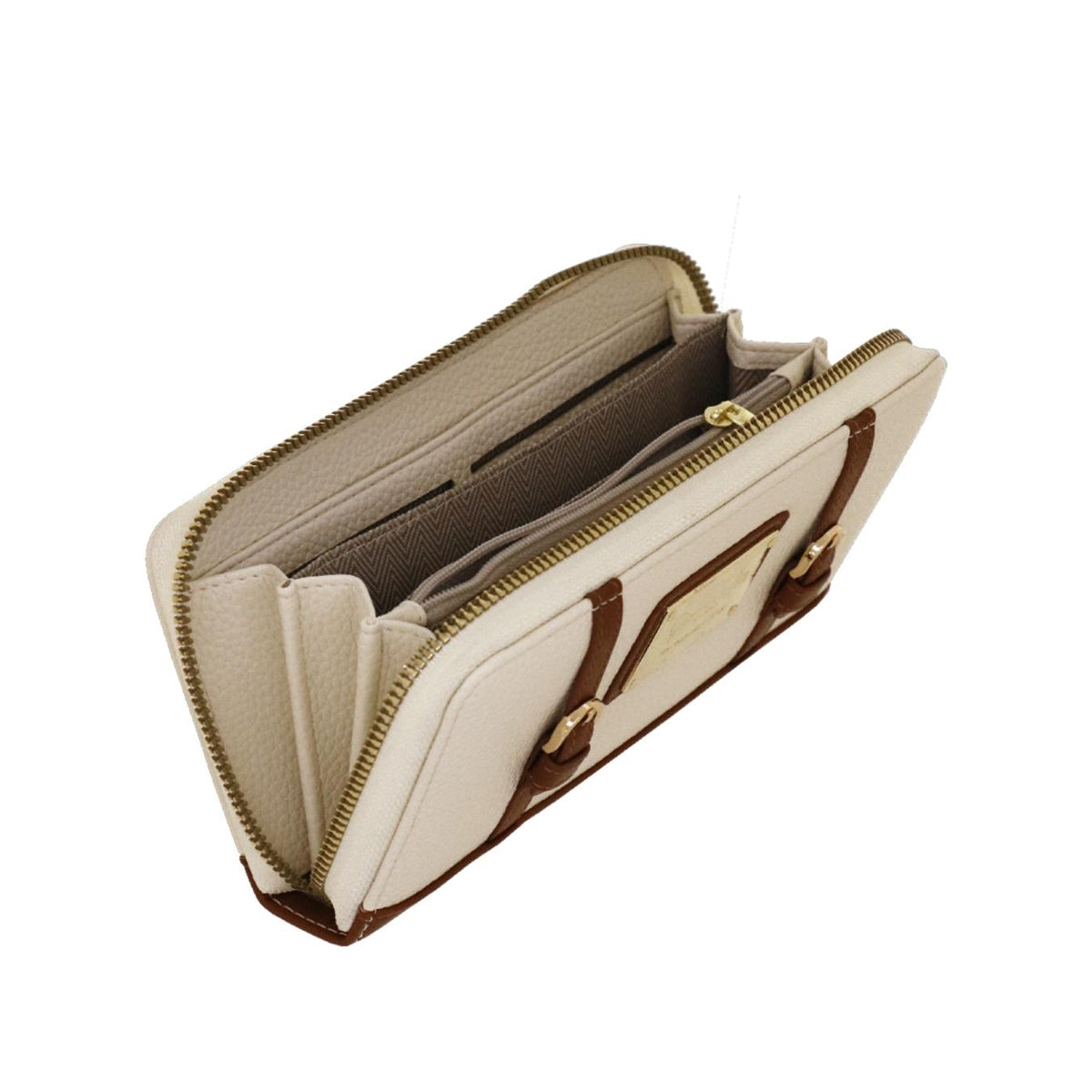 Portafoglio Zip L Toffee