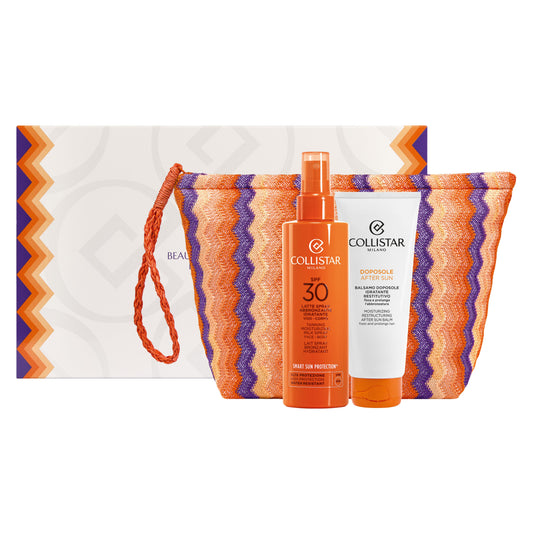 Cofanetto Latte Spray Abbronzante Idratante SPF30
