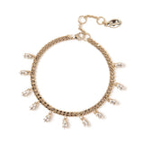 Bracciale Groumette e Mini Pendenti Marquise