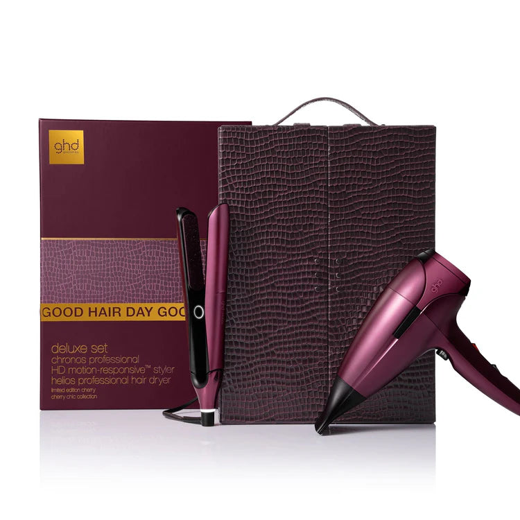 Cofanetto Asciugacapelli ghd Christmas Bundle Deluxe - chronos + helios™