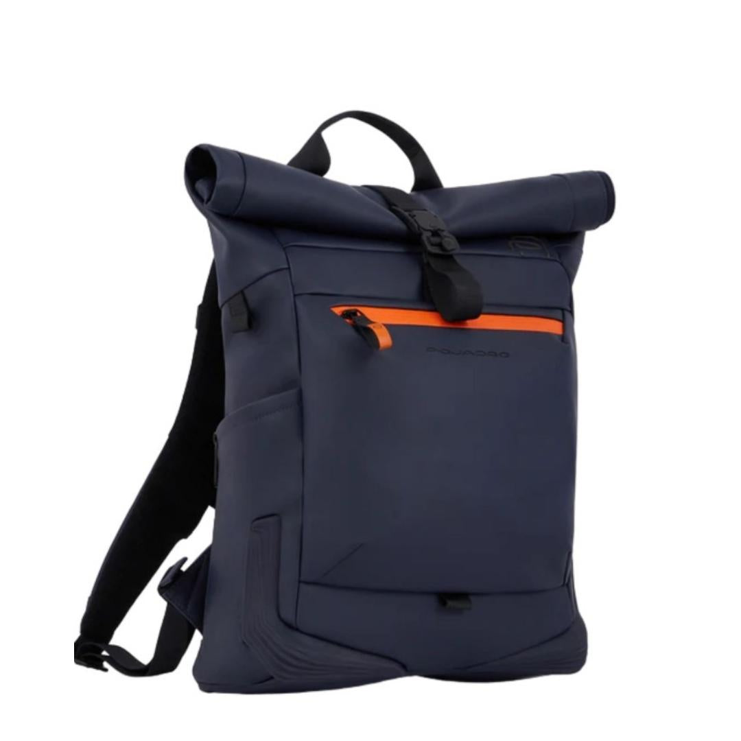 Zaino Roll-Top Porta Pc 15.6'' in Tessuto Impermeabile Corner