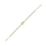Bracciale Con Filo Di Cristalli Chandelier