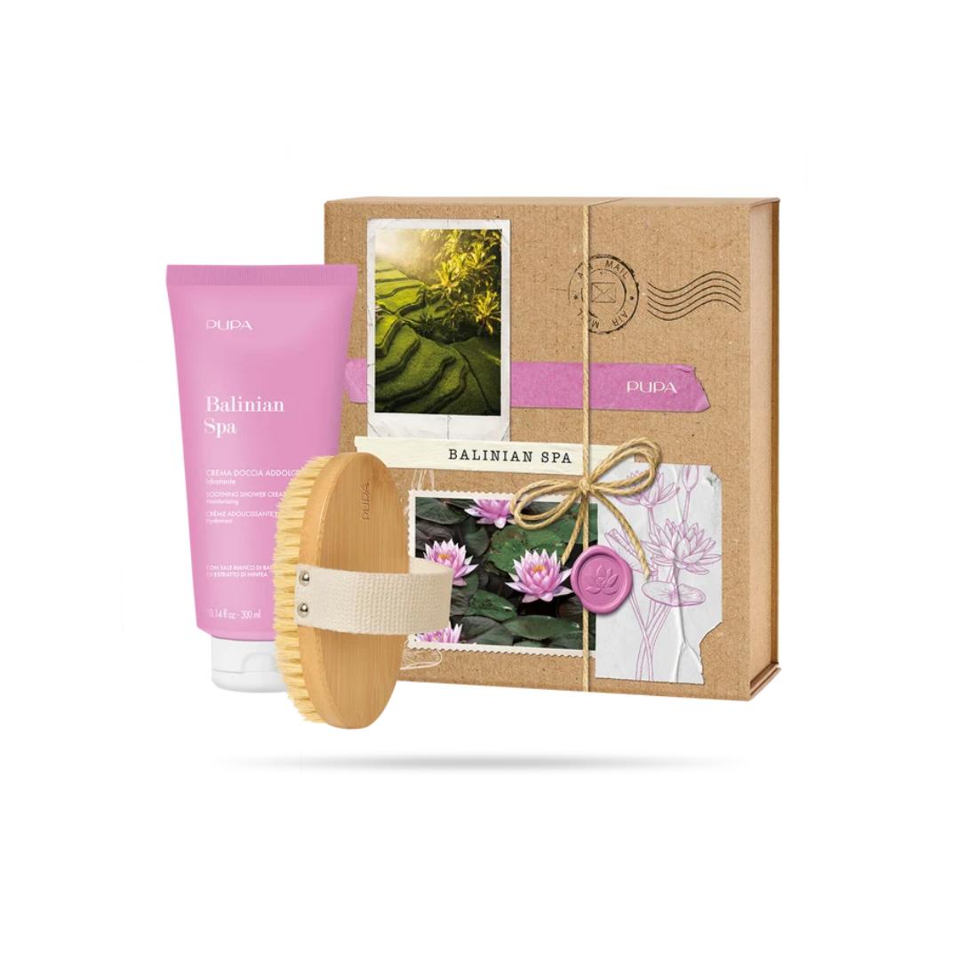 Balinian Spa Kit crema doccia e spazzola