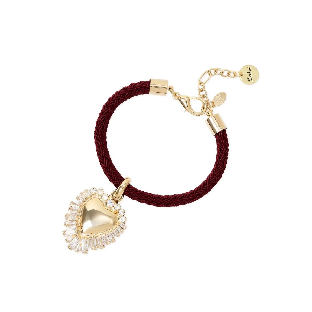 Bracciale Cuore Cristalli Ember