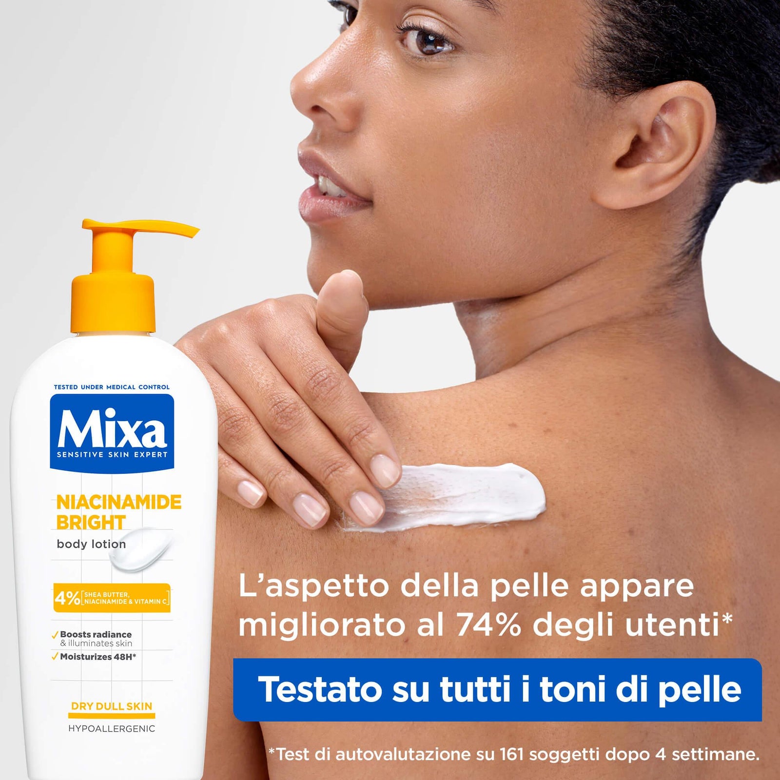 Niacinamide Bright Latte Corpo Illuminante e Idratante