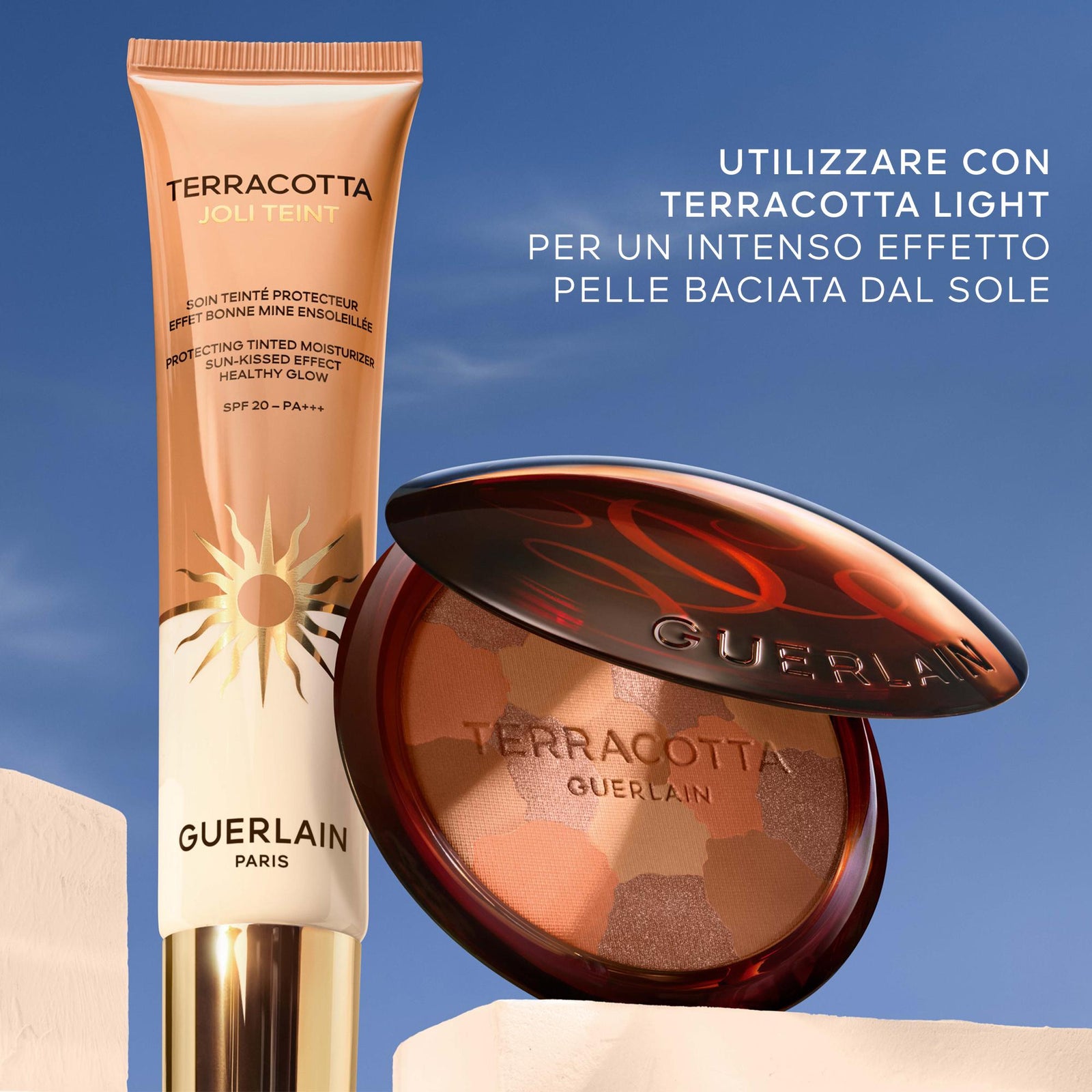 Terracotta Joli Teint crema colorata protettiva - effetto pelle baciata dal sole