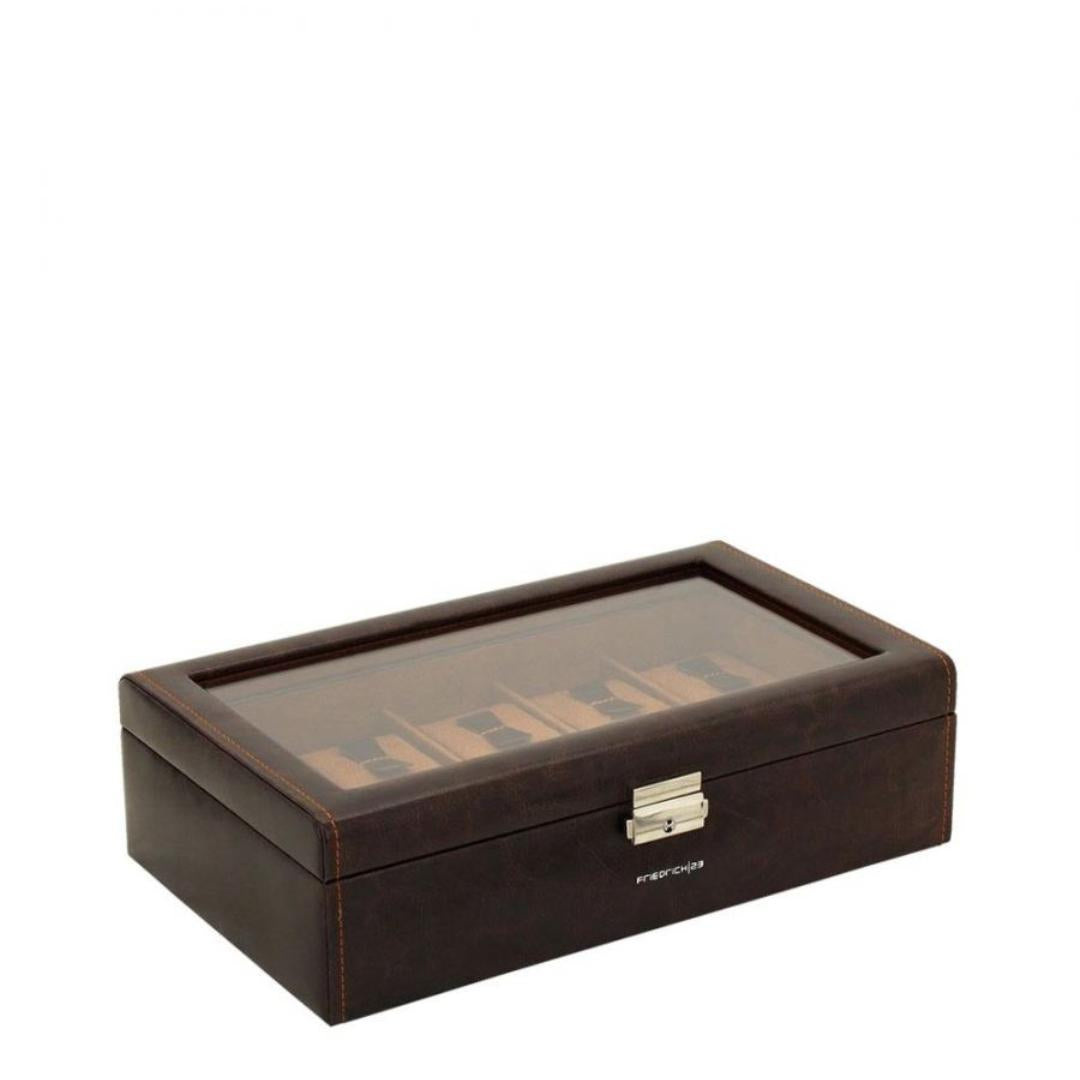 Cofanetto Porta Orologi 10 Posti a Vista