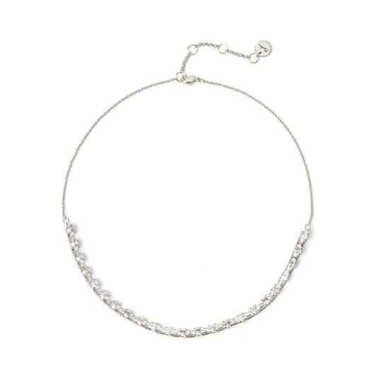 Collana Corta con Filo di Zirconi Crystalline