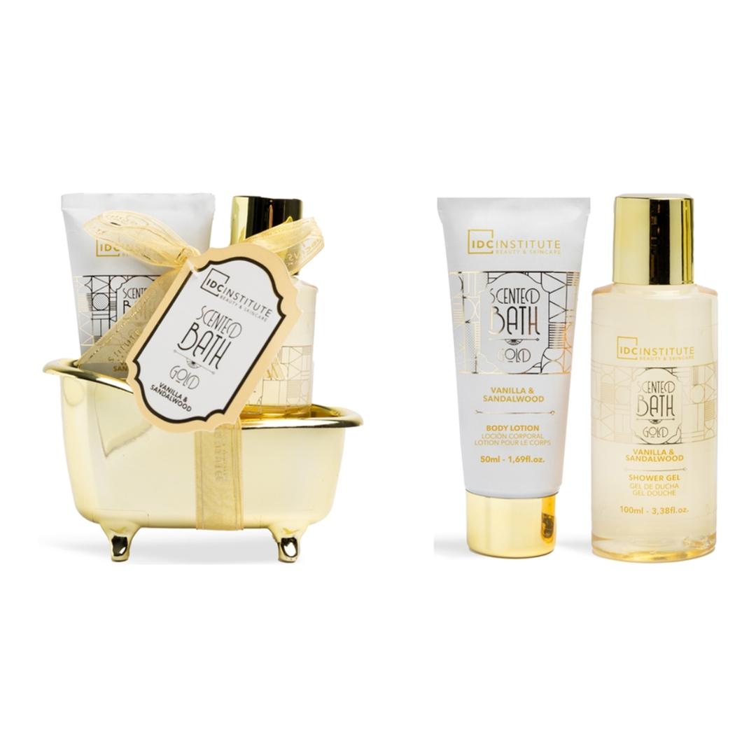 Cofanetto Vasca Gold SEt Bagno Vanilla & Sandalwood