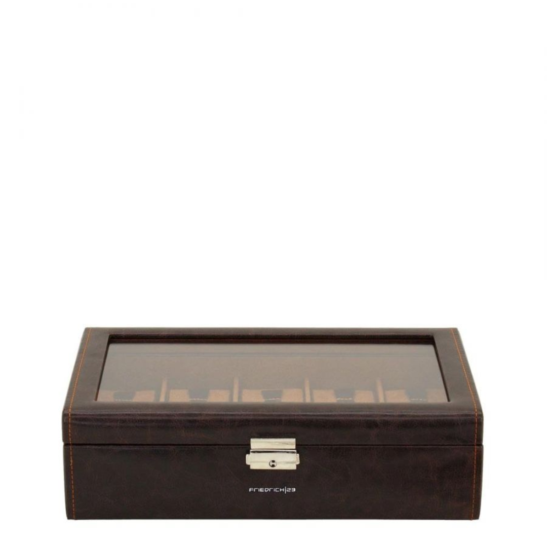 Cofanetto Porta Orologi 10 Posti a Vista