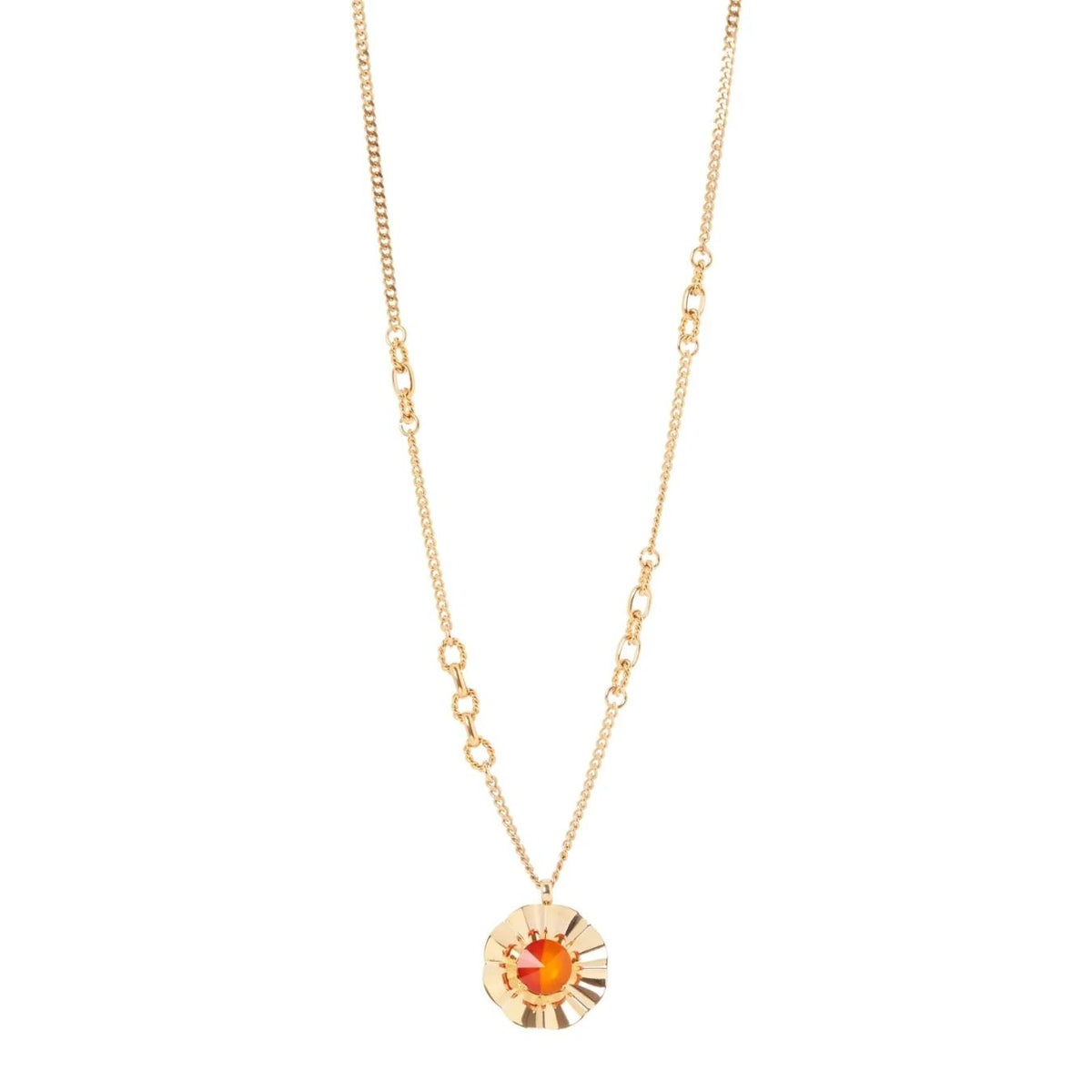 Collana lunga con pendente a fiore Ribera