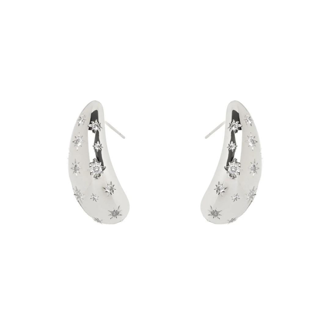 Orecchini a Goccia Ricurva Aldebaran