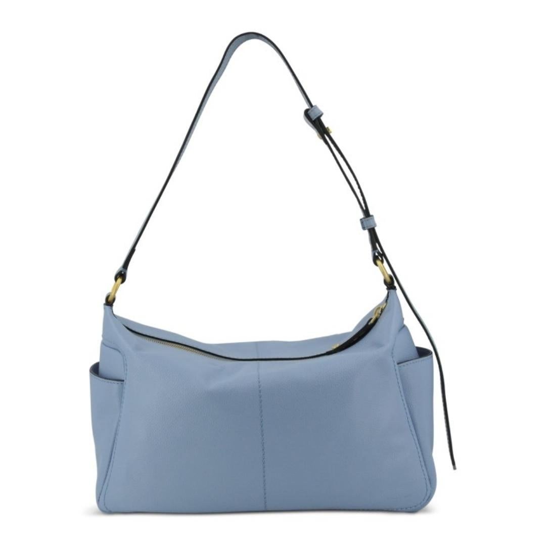 Borsa a Spalla con Tasche Laterali Letizia