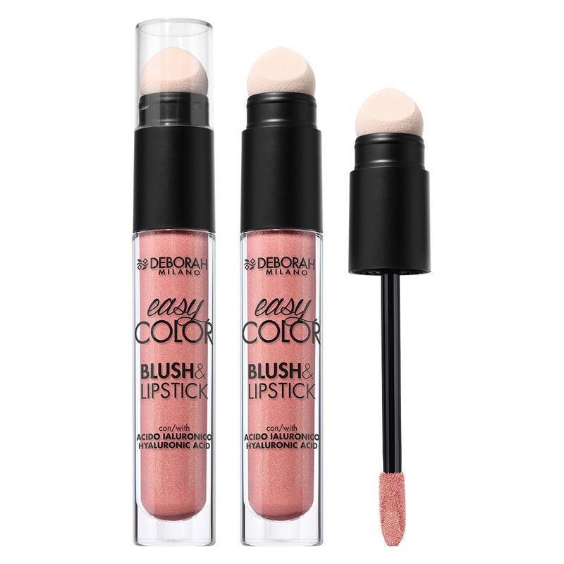 Easy Color Blush & Lipstick Con Acido Ialuronico