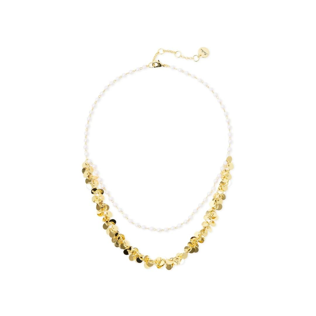 Collana Corta Doppio Filo Eve