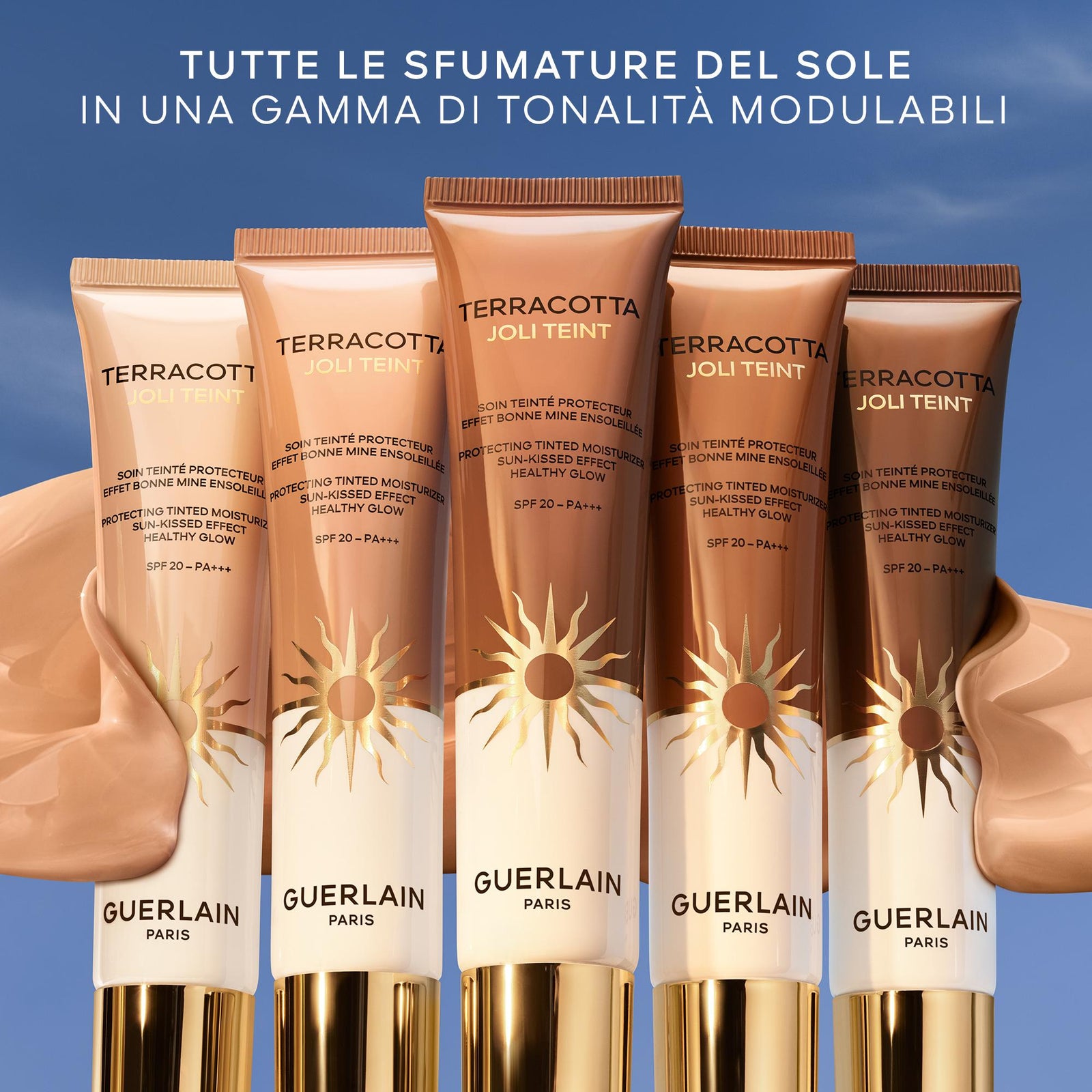 Terracotta Joli Teint crema colorata protettiva - effetto pelle baciata dal sole