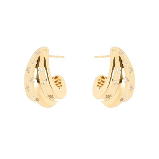 Orecchini Semicerchio a Spicchi Aldebaran