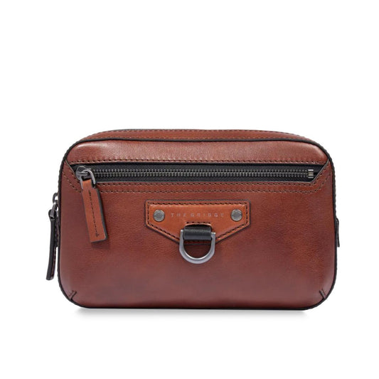 Pochette Uomo in Pelle con Zip