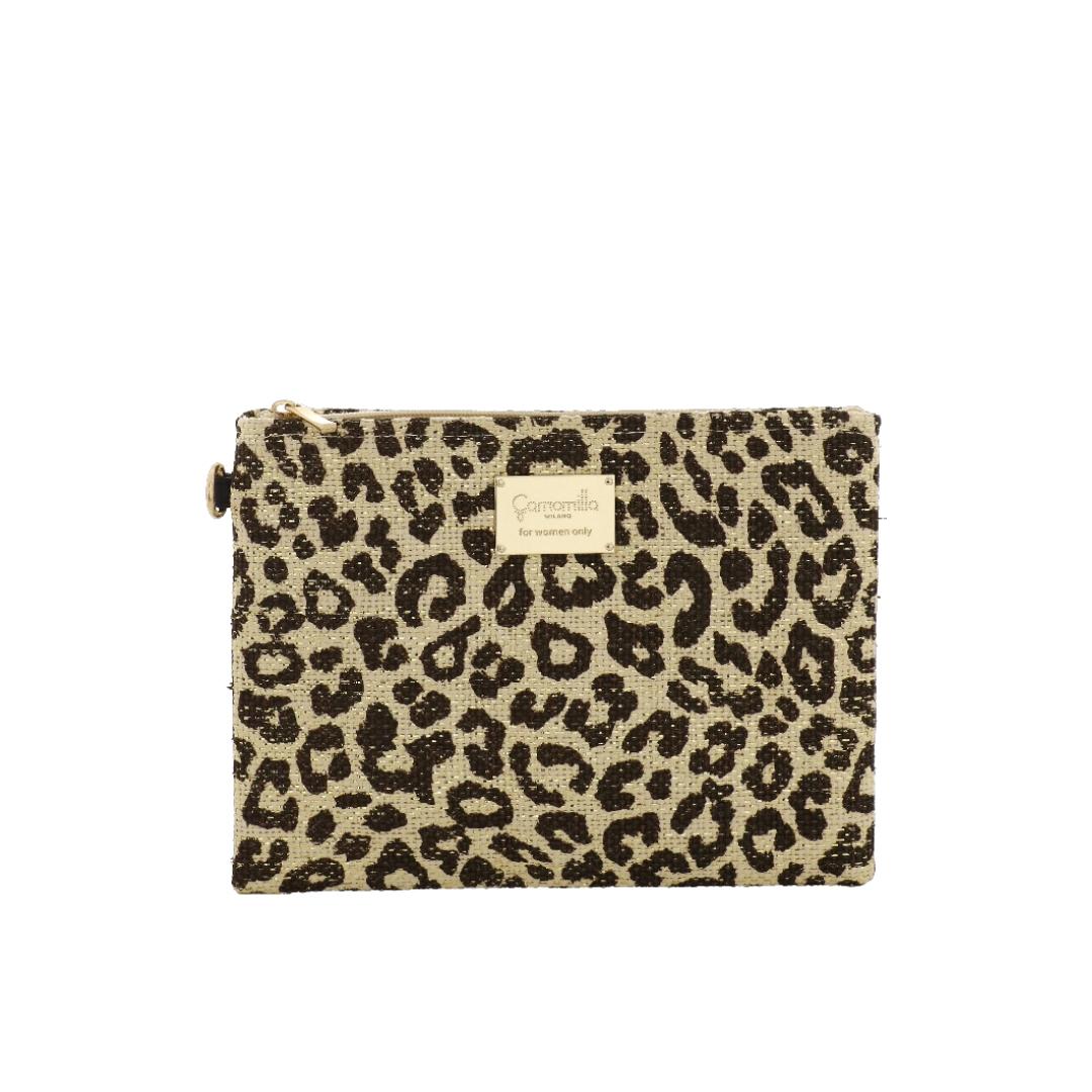 Busta Piatta Mare M Leo Lurex