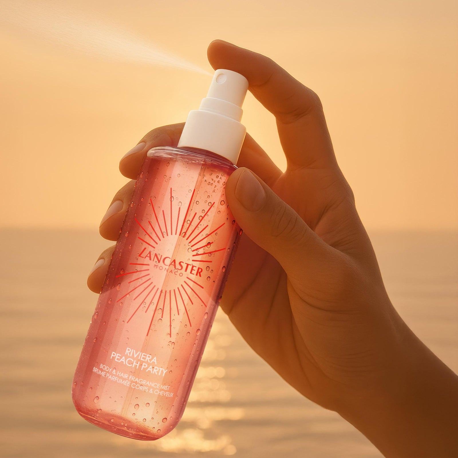 Riviera Peach Party Acqua profumata per corpo e capelli