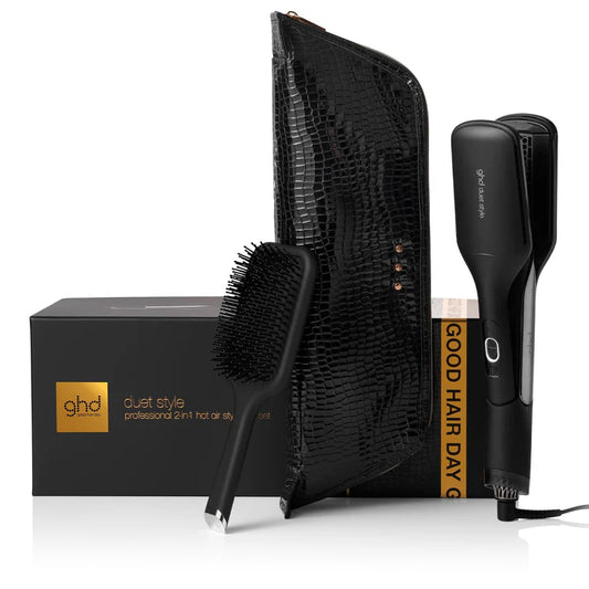 Cofanetto Hot Air Styler ghd duet style Gift Set - piastra asciugacapelli professionale + paddle brush