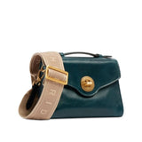 Borsa in pelle a tracolla con pattina e girello Irene