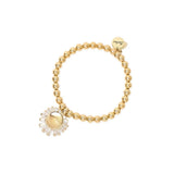 Bracciale Elastico Sfere e Semisfera Ember