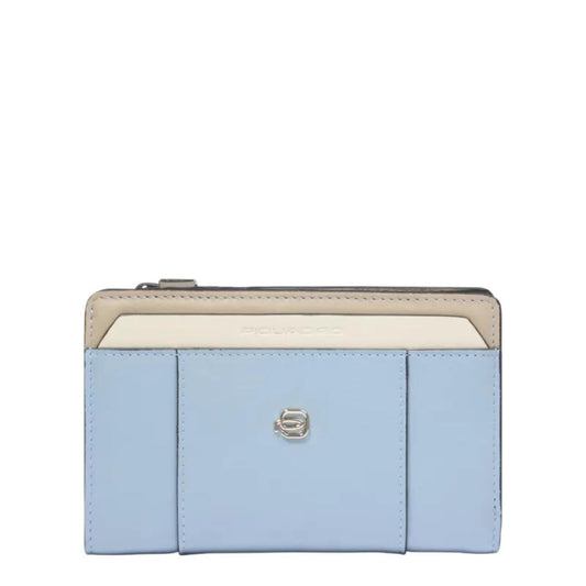 Portafoglio Donna Medio con Zip in Pelle Circle