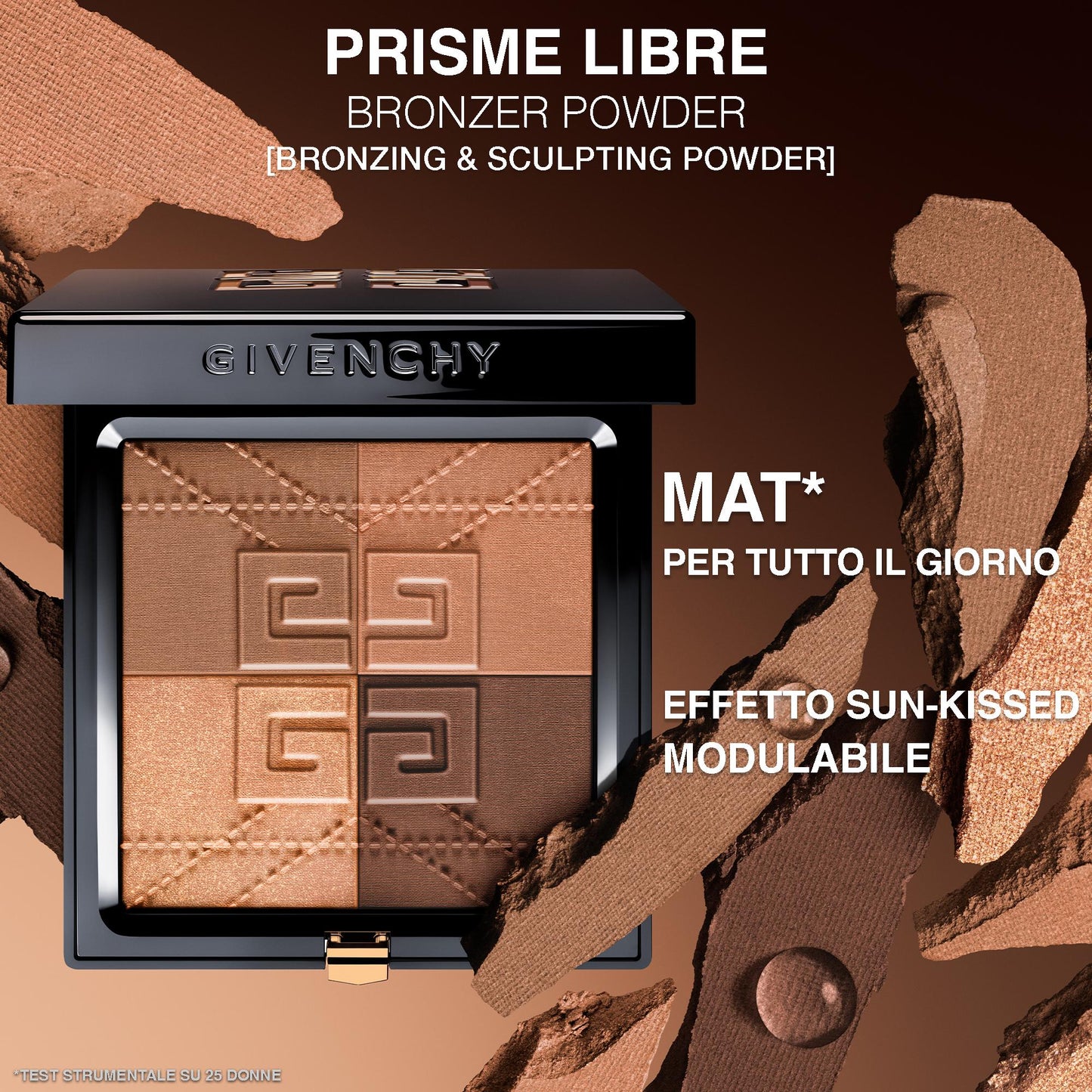 Prisme Libre Bronzer Powder - Bronzer & Contour in Polvere 4-Colori