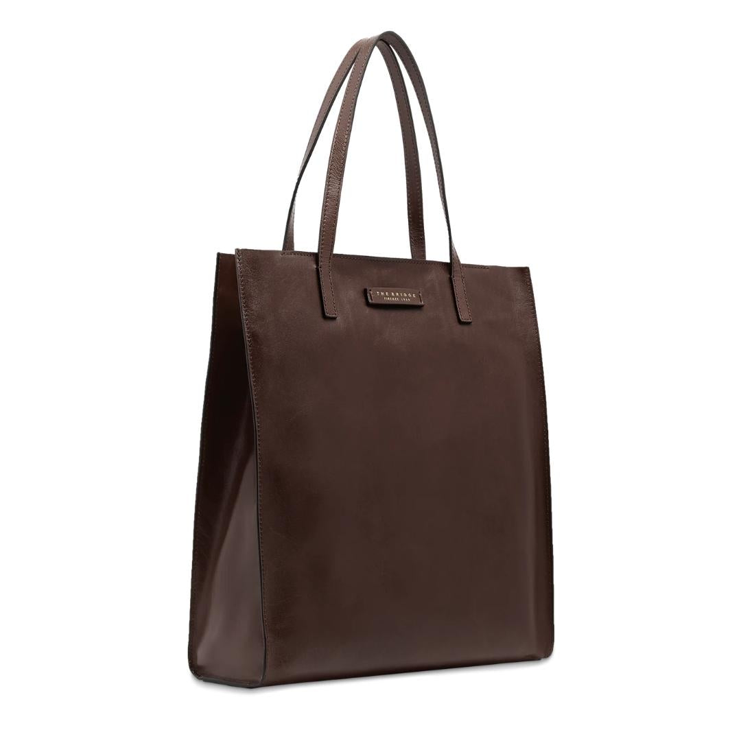 Borsa Shopper in Pelle MIRRA