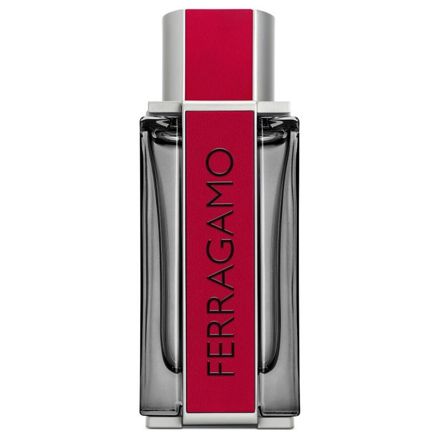 Ferragamo Red Leather Men