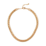 Girocollo a maglia cubana Chains