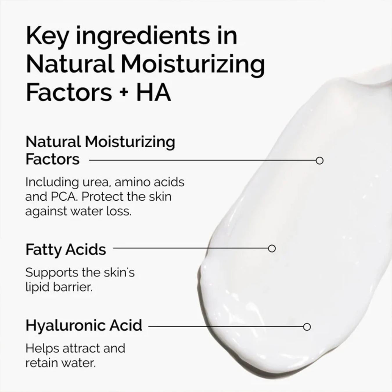 Natural Moisturizing Factors + HA Crema Idratante