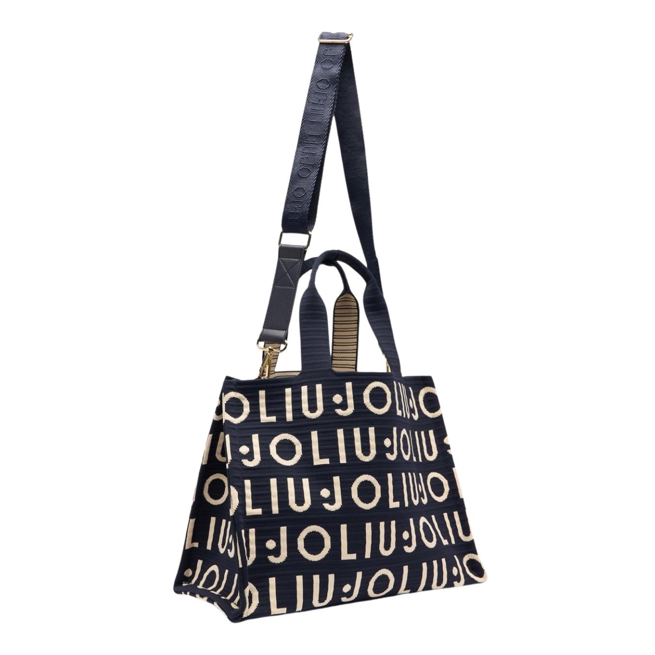 Borsa Tote Media in Maglia