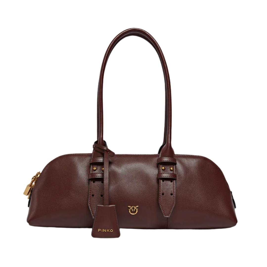 Borsa Grande a Spalla Escape Bag Horizontal in Pelle