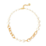 Collana corta catena a grandi maglie e pasticche Grace