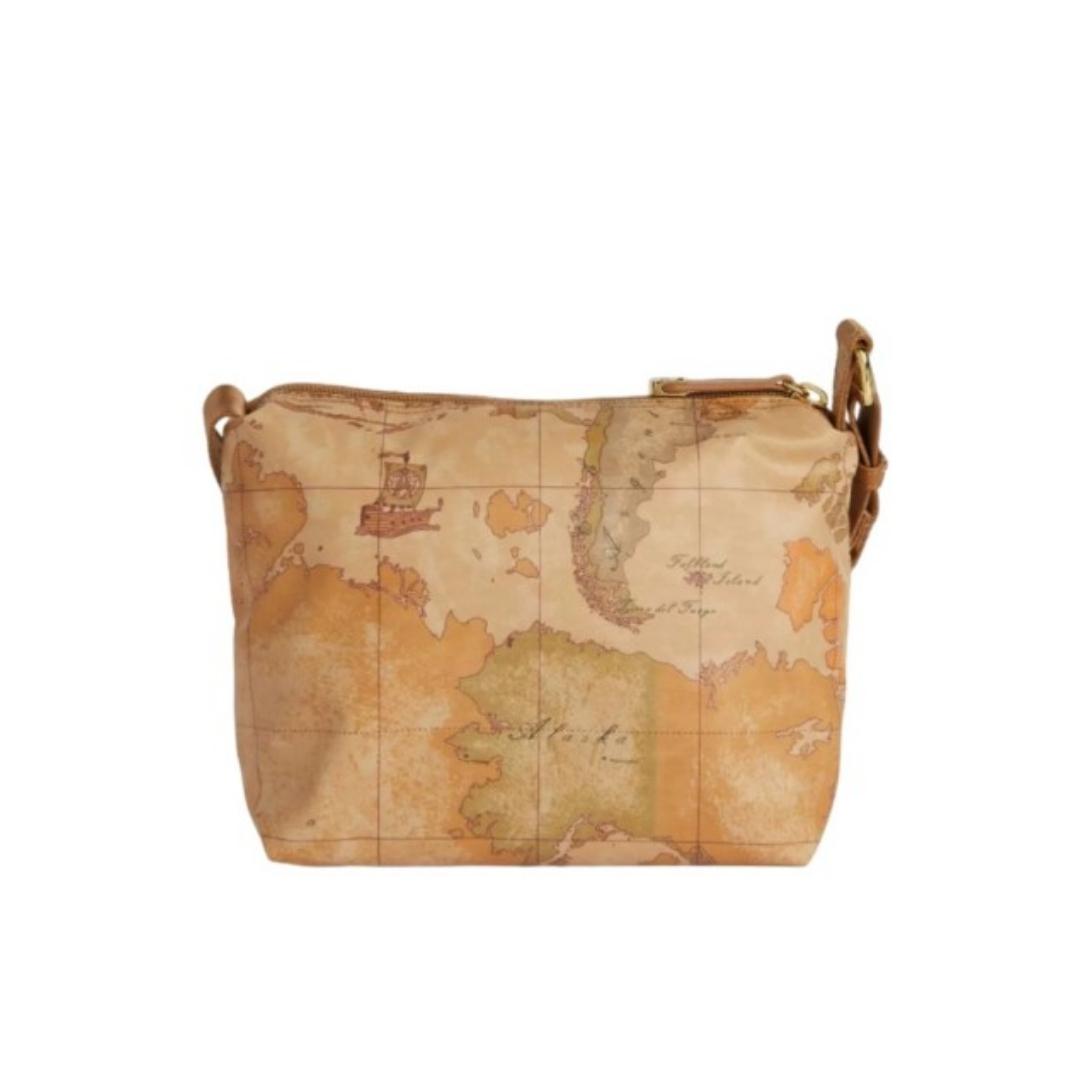 Borsa a Tracolla Piccola in Tessuto Geo Soft
