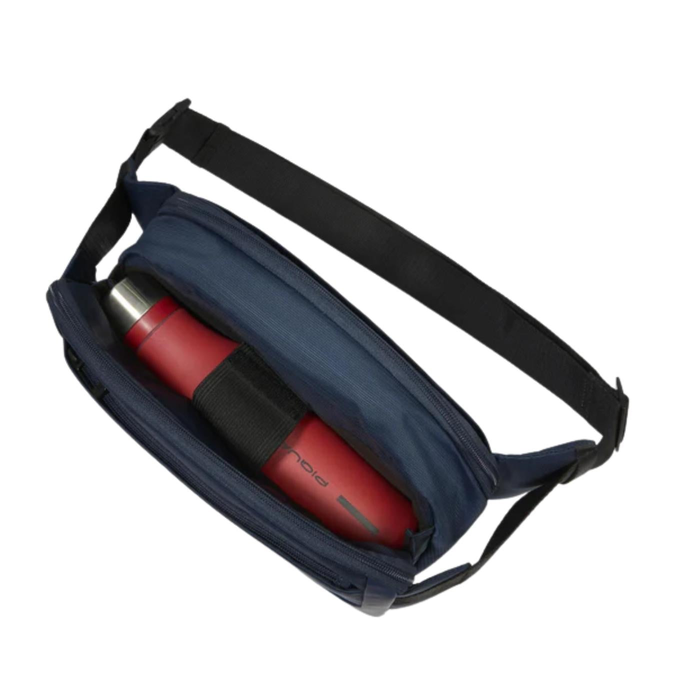 Marsupio Uomo in Tessuto Riciclato e Pelle