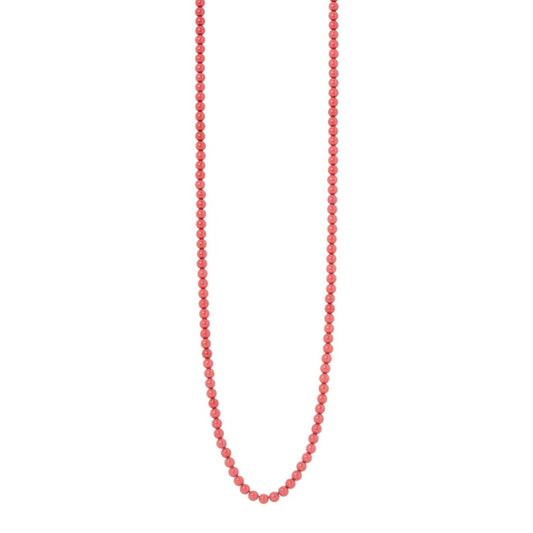 Collana lunga boule rosse Apuana