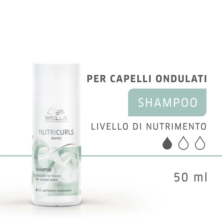 NUTRICURLS Shampoo Capelli Ondulati