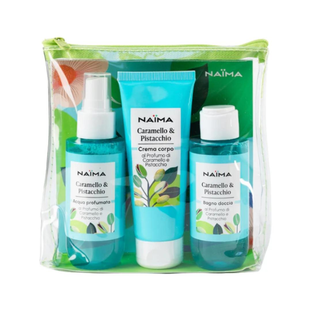 Travel Kit Pistacchio & Caramello