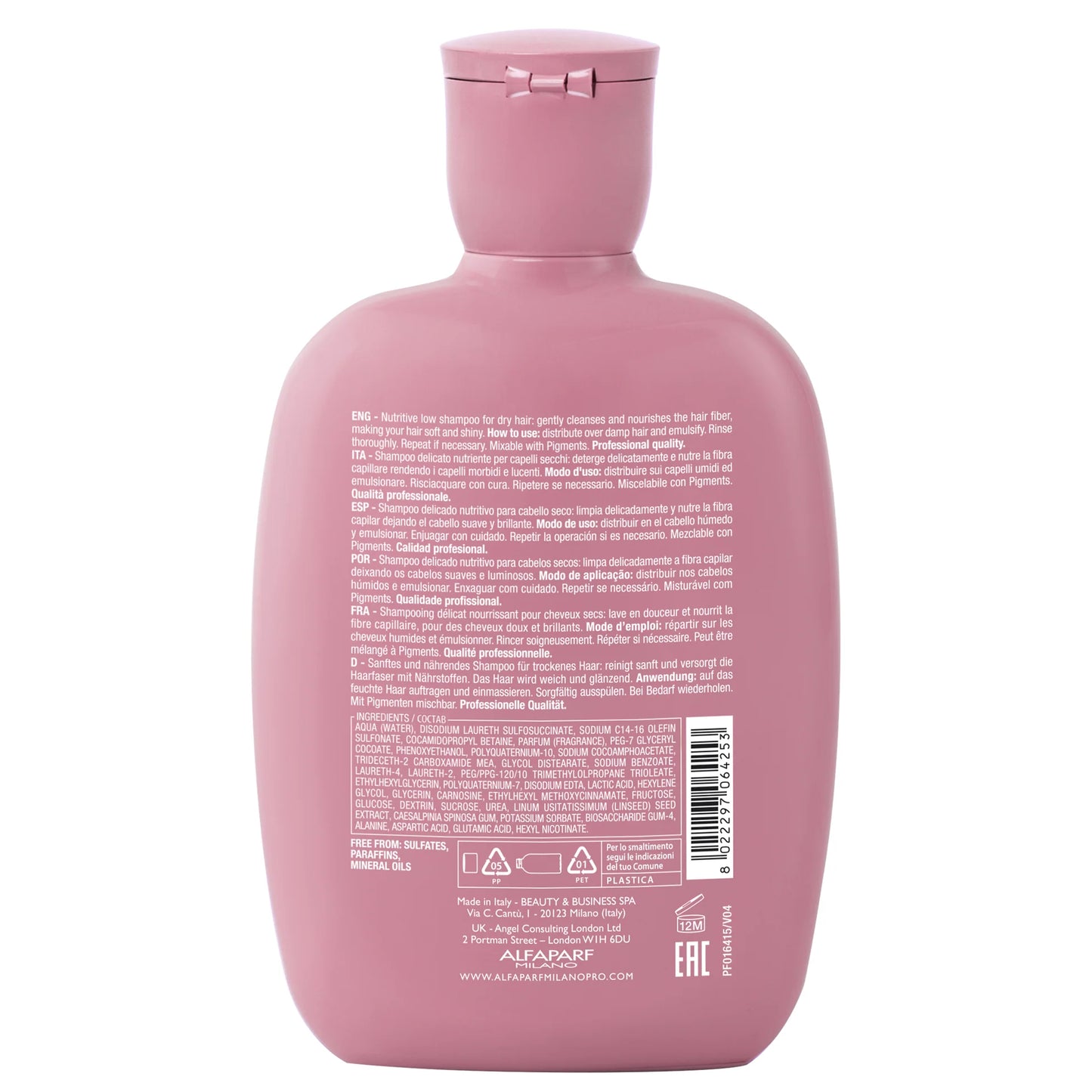 Semi di Lino Moisture Nutritive Low Shampoo