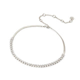 Girocollo con Filo di Zirconi Crystalline