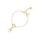 Bracciale Perle Incatenate e Pendente Daphne