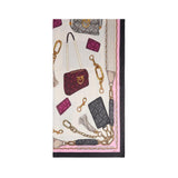 Foulard con Stampa Borse