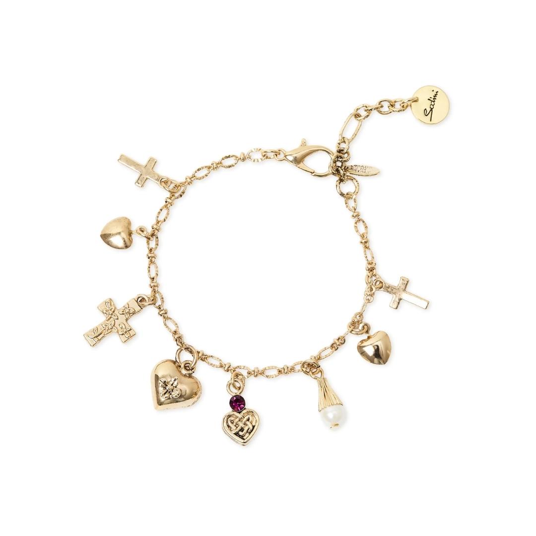 Bracciale Catena Mini Pendenti Naos