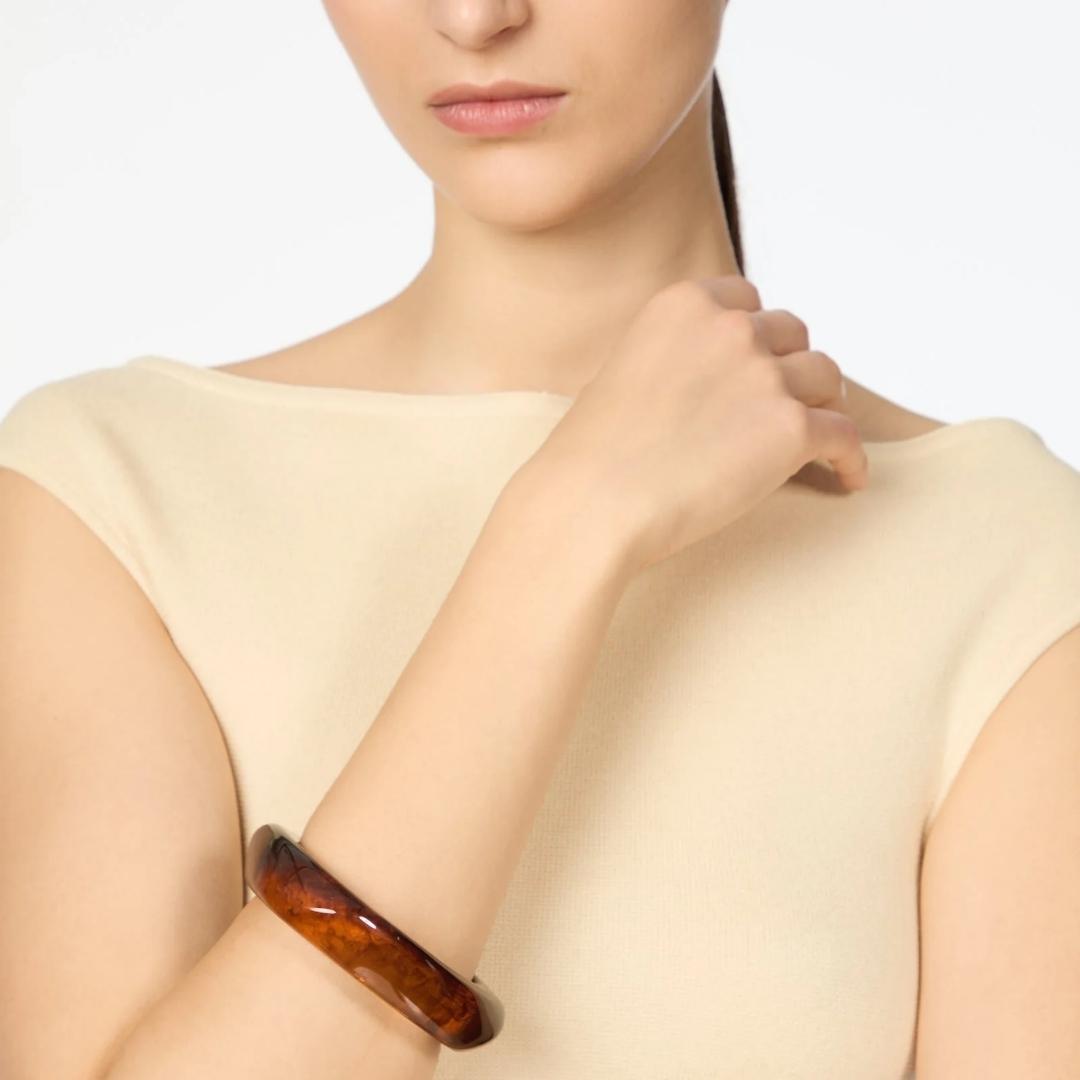 Bracciale rigido fascia ad angoli Vieste