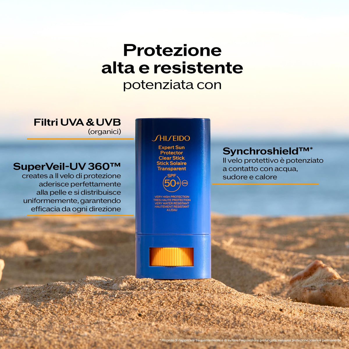 Expert Sun Protector Clear Stick SPF50+