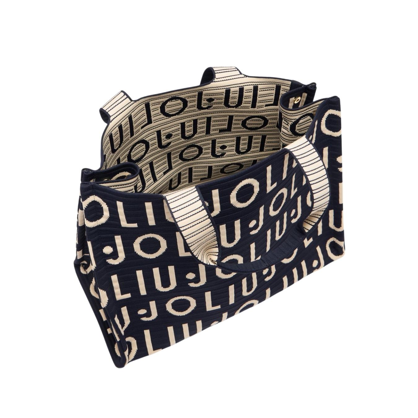 Borsa Tote Media in Maglia