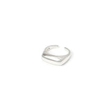 Anello con top rettilineo Rania